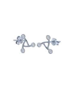 Silver Stud Earring STS-5757